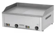 Plancha professionnelle électrique lisse et rainurée 2 zones REDFOX